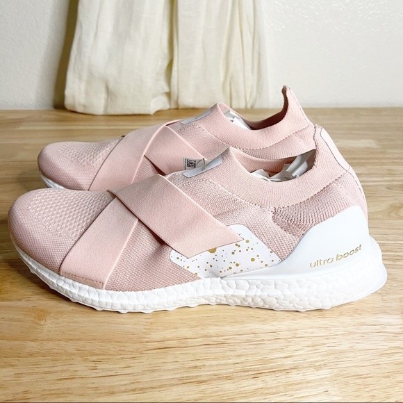 NWOB Adidas Ultraboost 5.0 DNA Slip-Ons Vapour Pink Size 10 - Picture 2 of 14